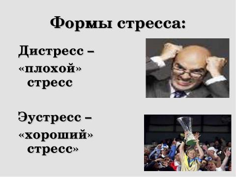 Презентация на тему "Стресс в профессиональной деятельности: причины и методы преодоления" по обществознанию