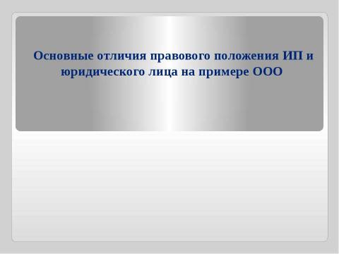 Презентация на тему "Индивидуальные предприниматели" по экономике