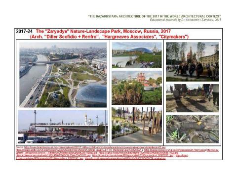 Презентация на тему "The Kazakhstan’s architecture of the 2017 in the World architectural context / The Album of typical examples by Dr. Konstantin I.Samoilov. – Almaty, 2018. – 138 p." по МХК