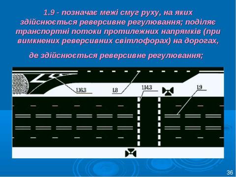 Презентация на тему "Дорожня розмітка" по ОБЖ