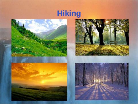 Презентация на тему "Leisure in travelling" по английскому языку
