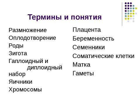 Презентация на тему "Внутриутробное развитие человека" по биологии