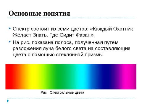 Презентация на тему "Использование цветового круга" по информатике