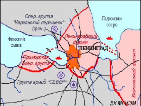 Презентация на тему "Блокада Ленинграда" по обществознанию