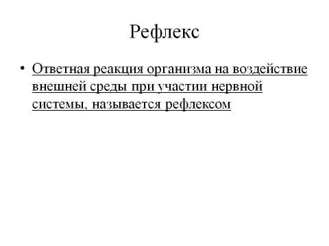 Презентация на тему "Нервная система У животных" по биологии