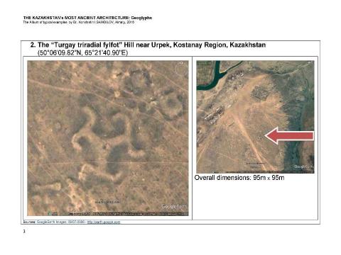 Презентация на тему "THE KAZAKHSTAN’S MOST ANCIENT ARCHITECTURE: Geoglyphs / The Album of typical examples by Dr. Konstantin I.SAMOILOV. - Almaty, 2016" по МХК