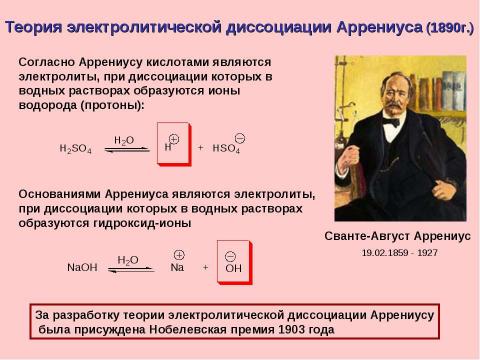 Презентация на тему "Теории кислот и оснований. Классификация реакций и реагентов" по химии