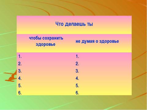 Презентация на тему "Наше здоровье в наших руках" по начальной школе