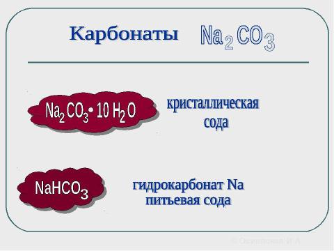 Презентация на тему "Важнейшие соединения щелочных металлов, их свойства и применение" по химии