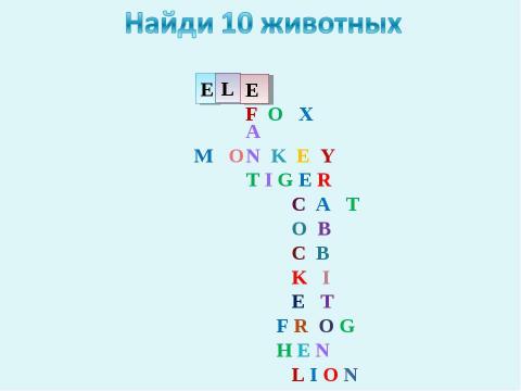 Презентация на тему "Теперь я знаю алфавит" по английскому языку