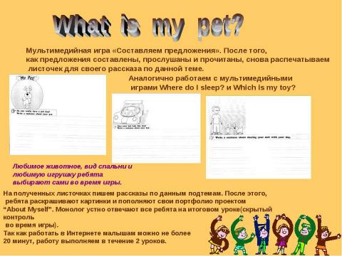 Презентация на тему "All About Myself" по английскому языку