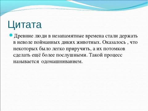 Презентация на тему "Разнообразие домашних животных" по начальной школе