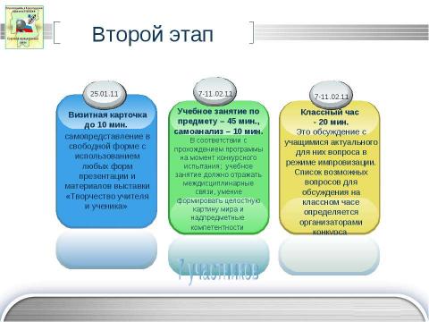 Презентация на тему "Учитель года - 2011" по педагогике