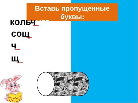 Презентация на тему "Правописание буквосочетаний чу-щу" по начальной школе