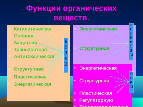 Презентация на тему "Обмен веществ" по биологии