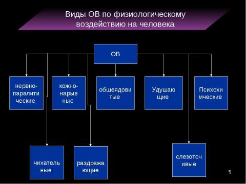 Презентация на тему "Оружие массового поражения Химическое оружие" по ОБЖ