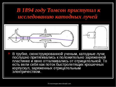 Презентация на тему "Томсон Джозеф Джон" по физике