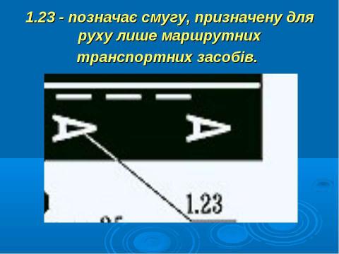 Презентация на тему "Дорожня розмітка" по ОБЖ