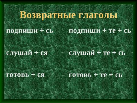 Презентация на тему "Повелительное наклонение" по русскому языку