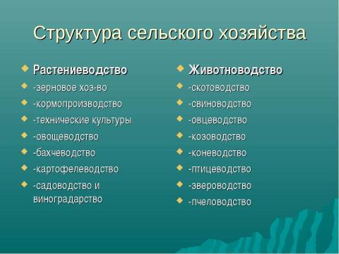 Презентация на тему "АПК России в цифрах" по географии