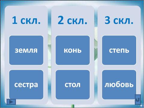 Презентация на тему "Ударные и безударные окончания имён существительных" по русскому языку