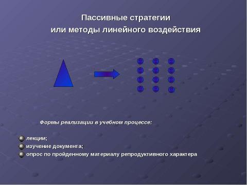 Презентация на тему "Основные стратегии преподавания" по педагогике