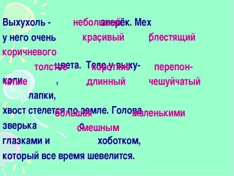 Презентация на тему "Роль имён прилагательных в речи" по русскому языку