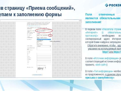 Презентация на тему "О наличии в сети Интернет следующей противоправной информации" по информатике