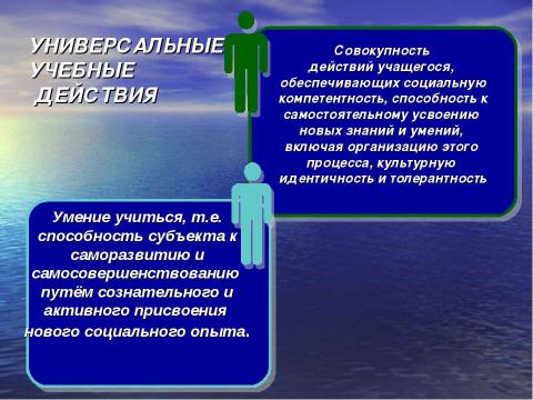 Презентация на тему "Универсальные учебные действия как важнейшее условие реализации ФГОС второго поколения" по педагогике