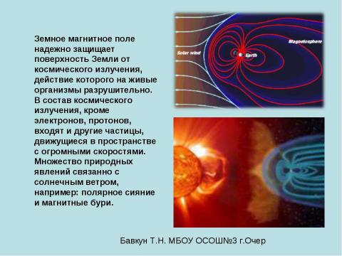 Презентация на тему "Магнитное поле Земли" по физике