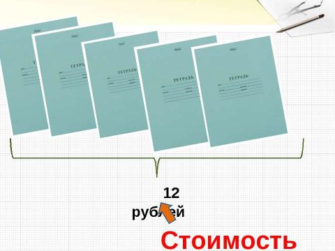 Презентация на тему "Решение задач с величинами: цена, количество, стоимость" по начальной школе