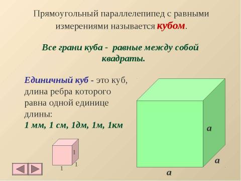 Презентация на тему "Параллелепипед и его объем" по математике