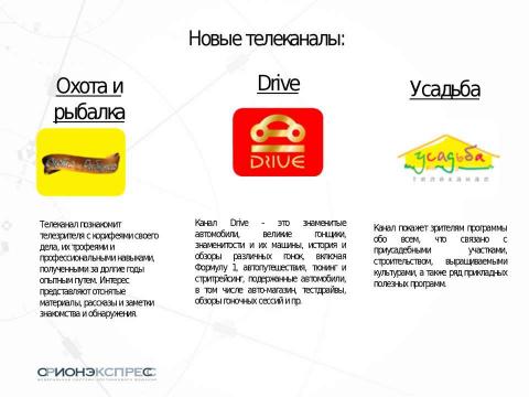 Презентация на тему "Спутниковое телевидение" по информатике