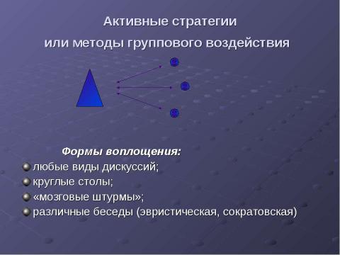 Презентация на тему "Основные стратегии преподавания" по педагогике