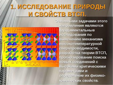 Презентация на тему "Высокотемпературная сверхпроводимость" по физике