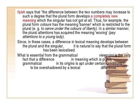 Презентация на тему "Differentiated nouns" по английскому языку