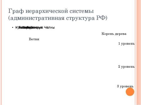 Презентация на тему "Структуры данных: деревья, сети, графы, таблицы" по информатике