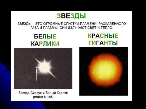 Презентация на тему "Основные характеристики звезд" по астрономии