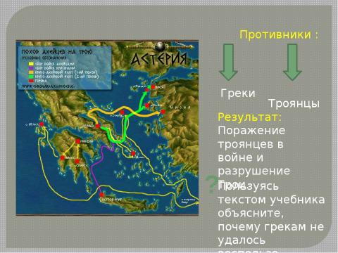 Презентация на тему "Микены и Троя" по истории