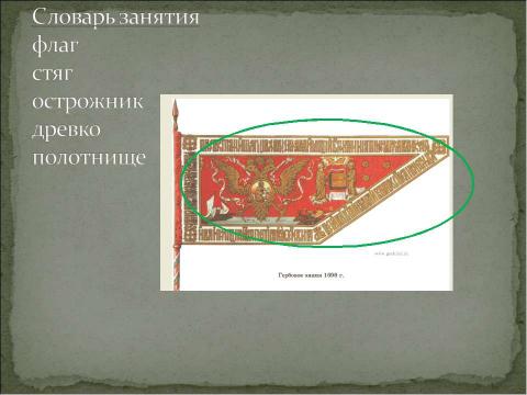 Презентация на тему "Откуда флаг пришёл?" по истории