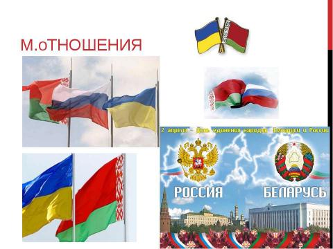 Презентация на тему "Беларусь" по географии