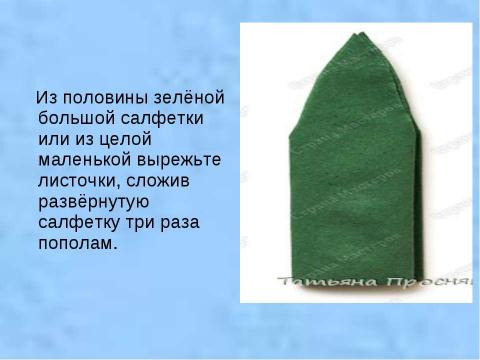 Презентация на тему "Парад цветов" по технологии