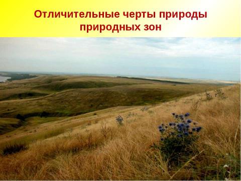 Презентация на тему "Природно-географическая характеристика Саратовской области. Характеристика природных сообществ" по географии