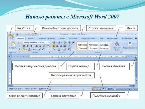 Презентация на тему "Общая характеристика текстового процессора" по информатике