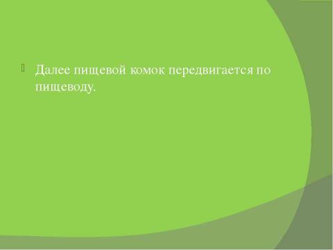 Презентация на тему "Пищеварение" по биологии