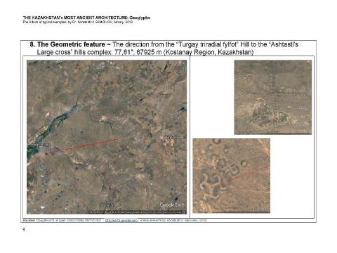 Презентация на тему "THE KAZAKHSTAN’S MOST ANCIENT ARCHITECTURE: Geoglyphs / The Album of typical examples by Dr. Konstantin I.SAMOILOV. - Almaty, 2016" по МХК