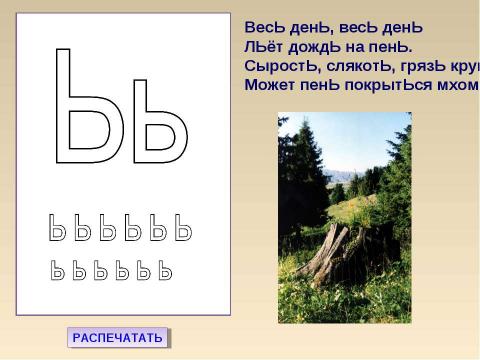 Презентация на тему "Буква ь и буква ъ" по русскому языку