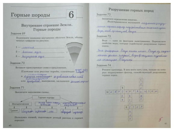 ГДЗ (решебник) по природоведению для 5 класса Плешаков А.А. Сонин Н.И.