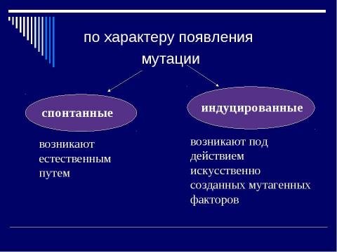 Презентация на тему "Мутация- источник формирования биологического разнообразия" по биологии