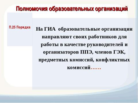 Презентация на тему "Изменения в организации и проведении ЕГЭ 2014" по обществознанию